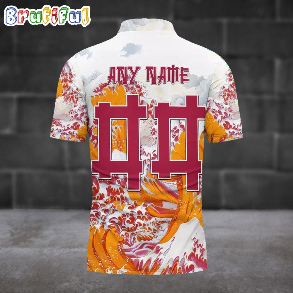 NFL Arizona Cardinals Football Great Wave Polo Shirt