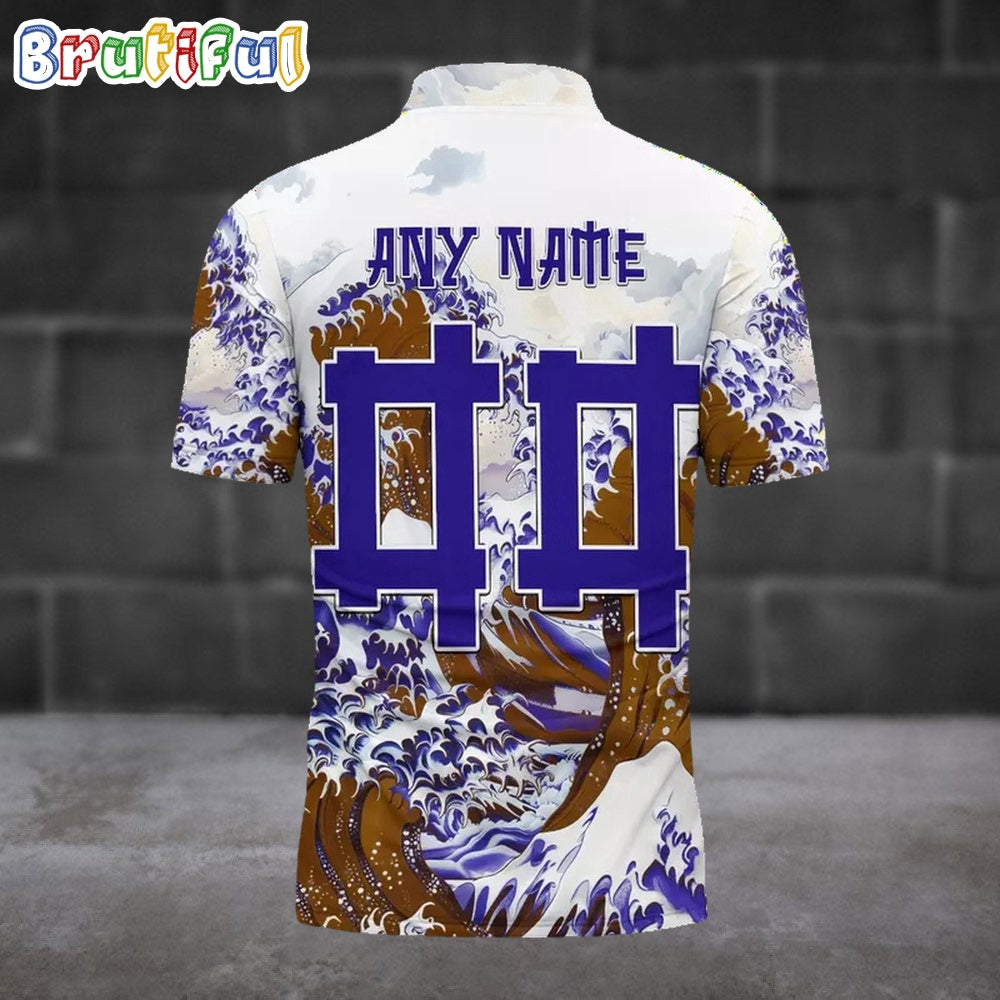 NFL Baltimore Ravens Football Great Wave Polo Shirt