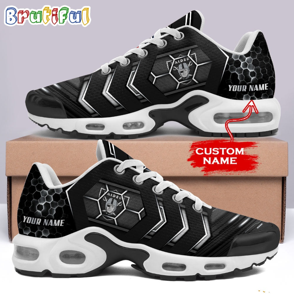 NFL Las Vegas Raiders Football Air Max Plus Shoes