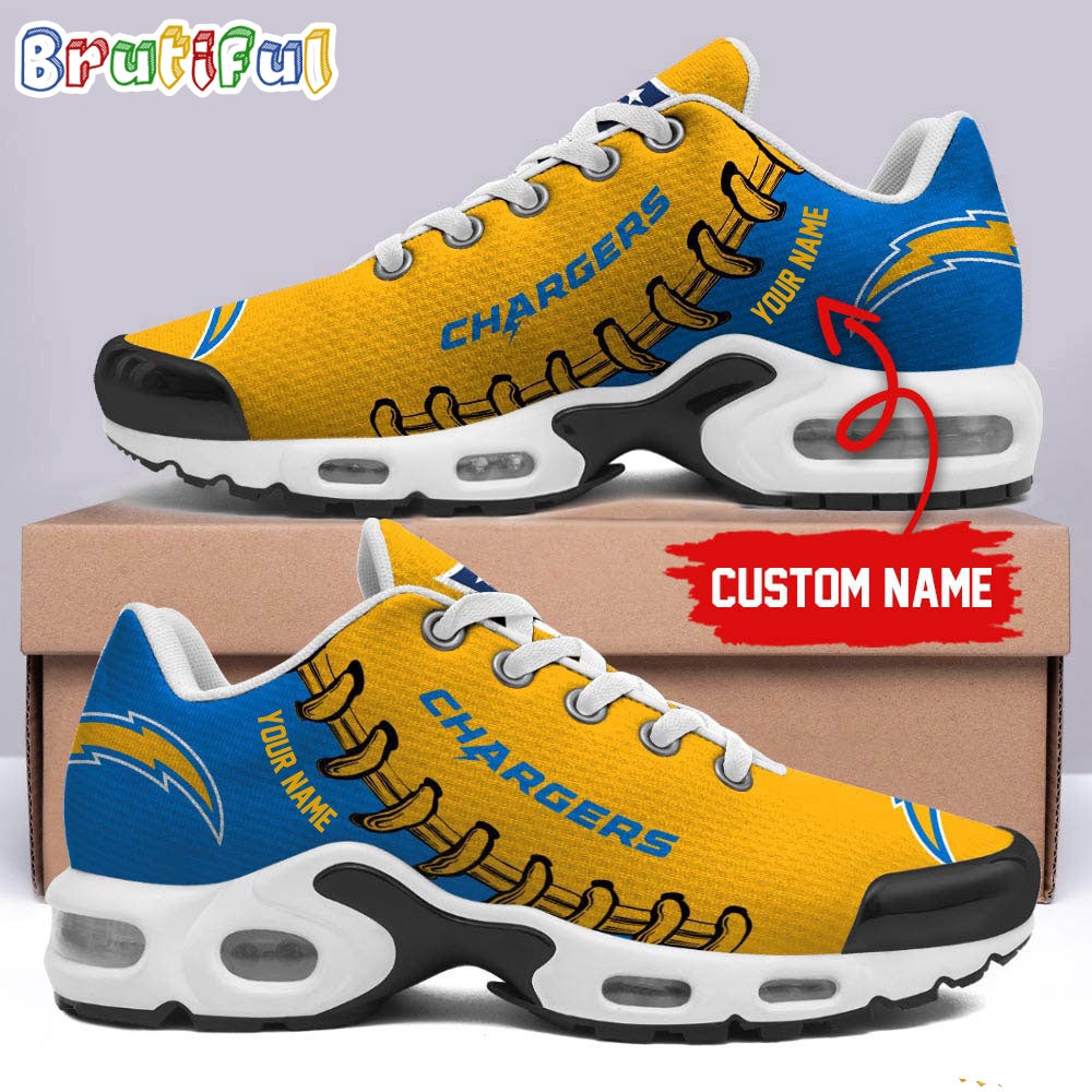 NFL Los Angeles Chargers Custom Air Max Plus Shoes