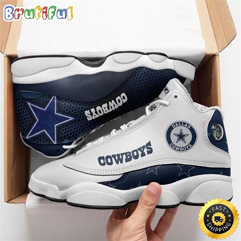 NFL Dallas Cowboys Air Jordan 13 Shoes V5