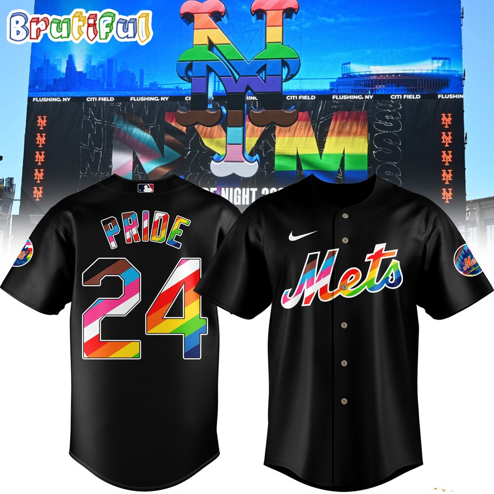New York Mets Happy Pride Month Baseball Jersey