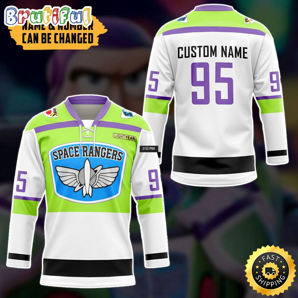 Personalized NHL Buzz Lightyear Hockey Jersey Nhl Hockey Jerseys