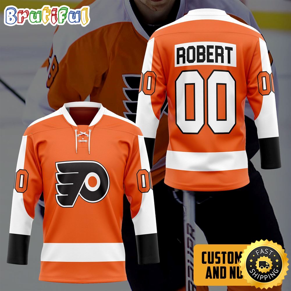 Personalized NHL Mac's Big Break Philadelphia Flyers Hockey Jersey Nhl Hockey Jerseys
