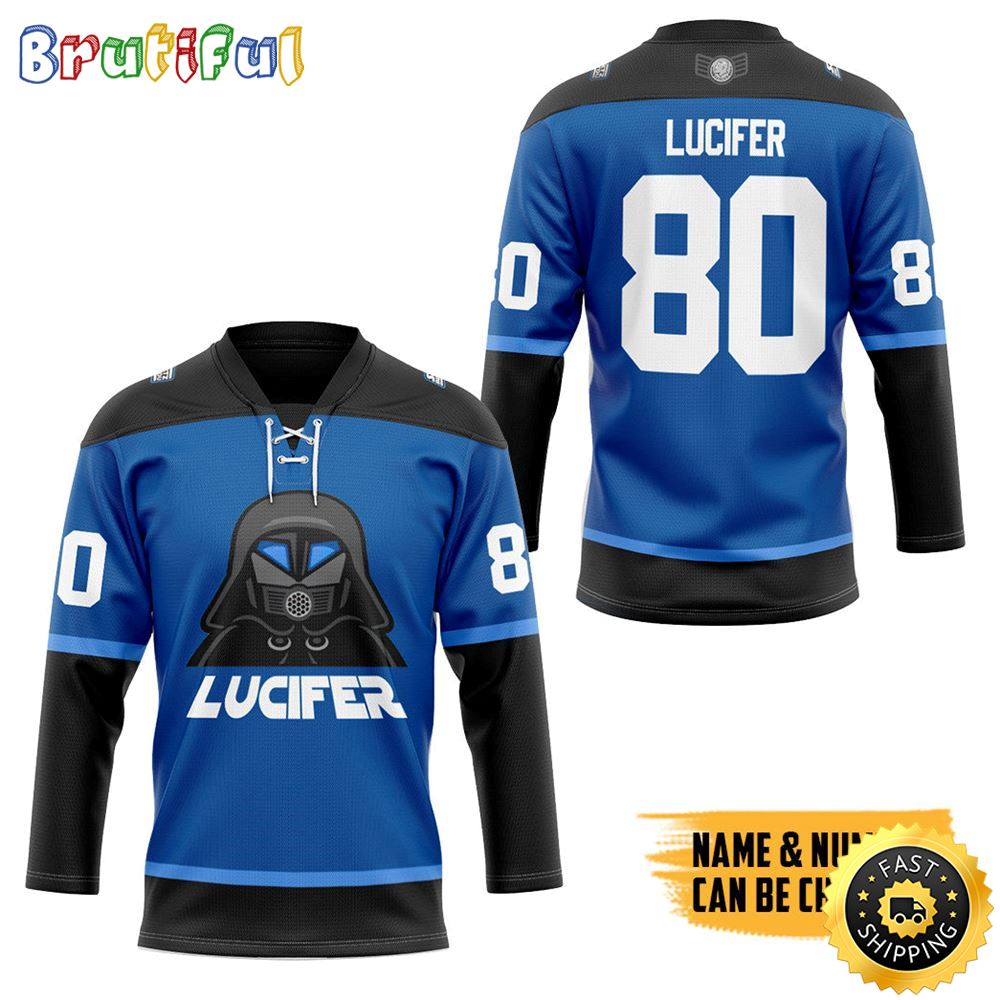 Personalized NHL SW Boba Fett Custom Number Custom Name Hockey Jersey Nhl Hockey Jerseys