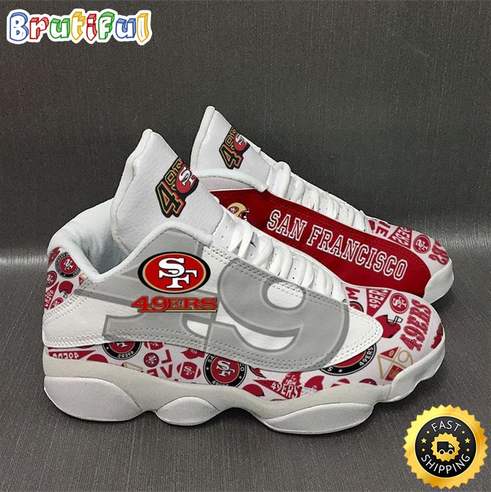 San Francisco 49Ers Nfl Ver 2 Air Jordan 13 Sneaker