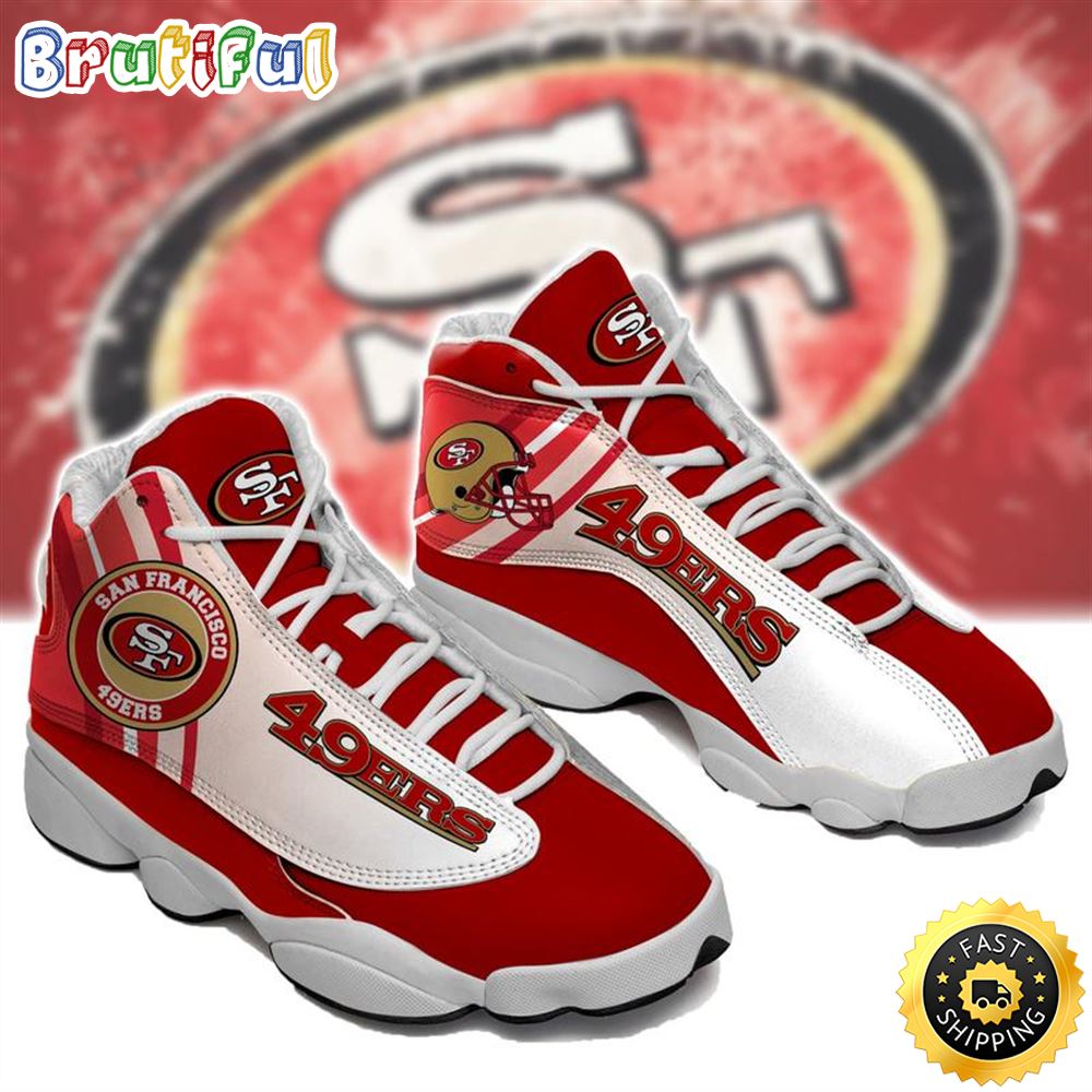 San Francisco 49Ers Nfl Ver 3 Air Jordan 13 Sneaker