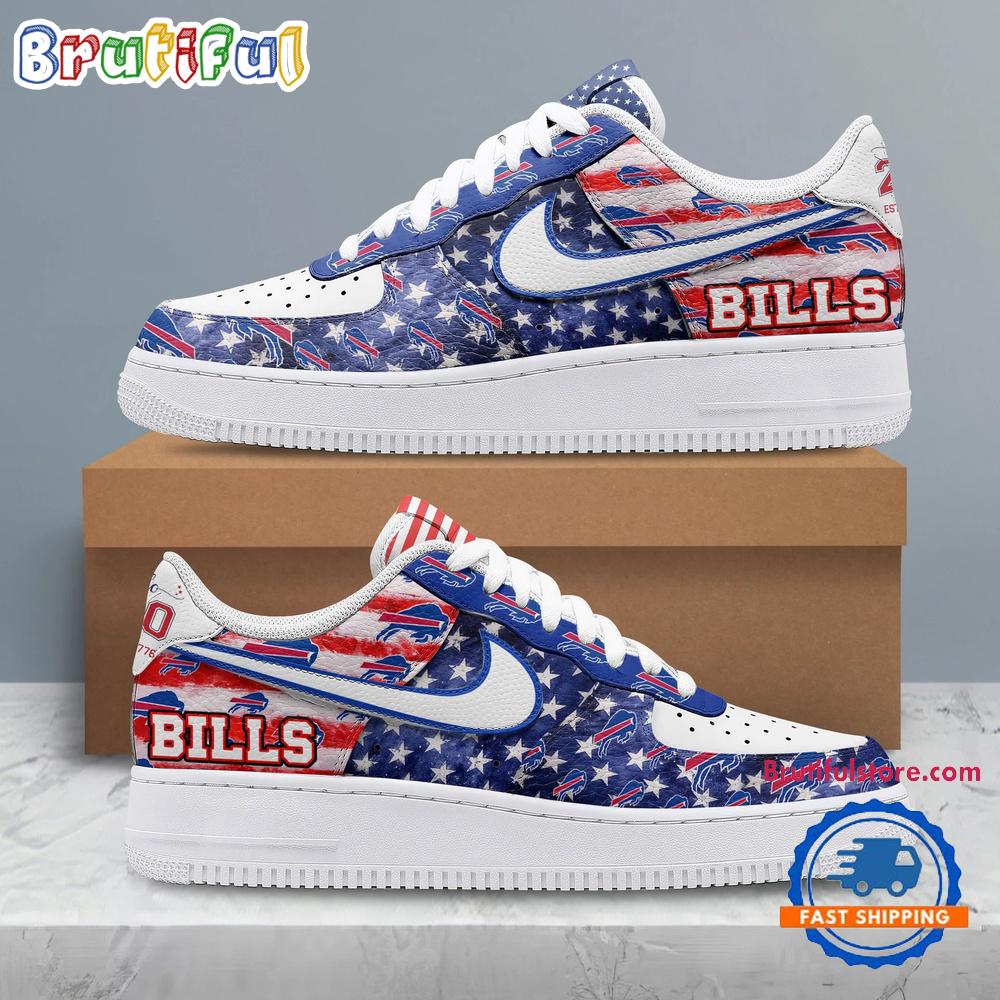 Buffalo Bills 2026 NFL 250 Years Of America Air Force 1 Shoes Sneaker