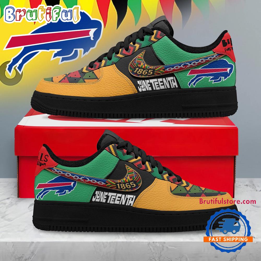 Buffalo Bills 2026 NFL Juneteenth Air Force 1 Shoes Sneaker