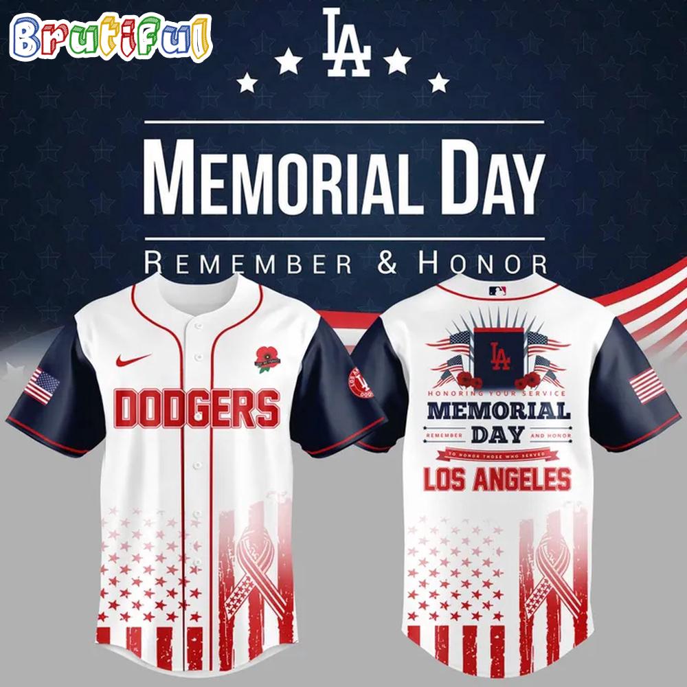 Los Angeles Dodgers 2025 Memorial Day Baseball Jersey