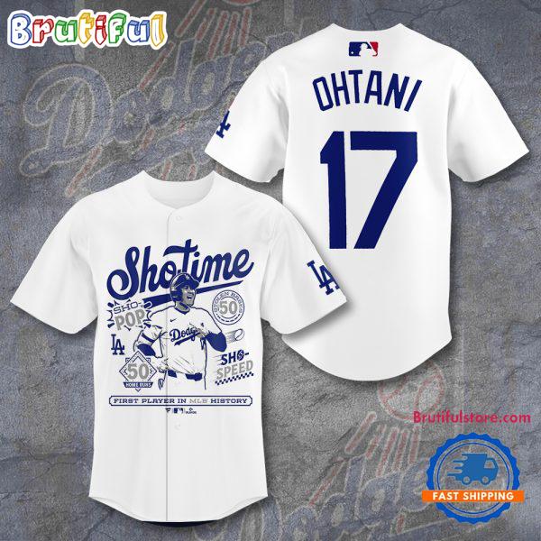 Los Angeles Dodgers Shohei Ohtani Shotime Jersey Shirt