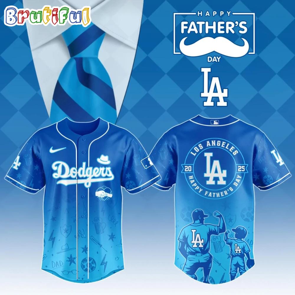 Los Angeles Dodgers Special Father's Day 2025 Baseball Jersey
