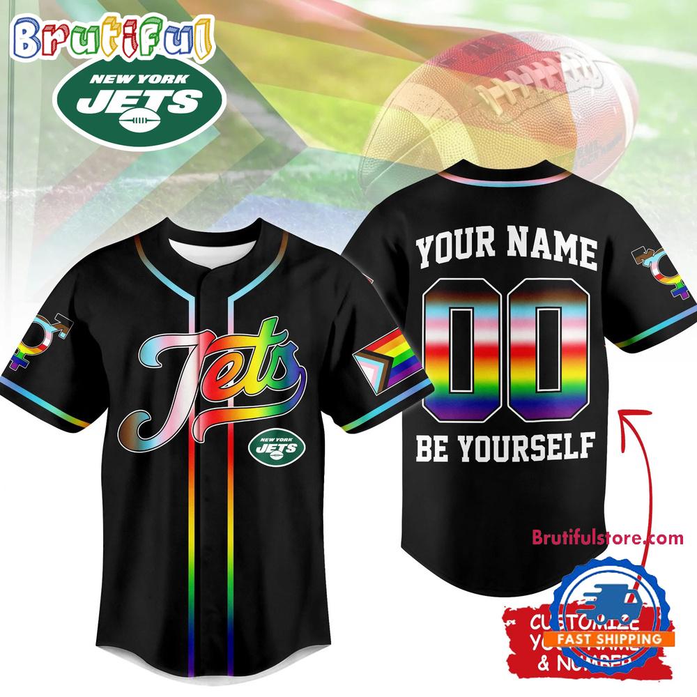 New York Jets 2026 NFL Pride Month Limited Edition Baseball Jersey