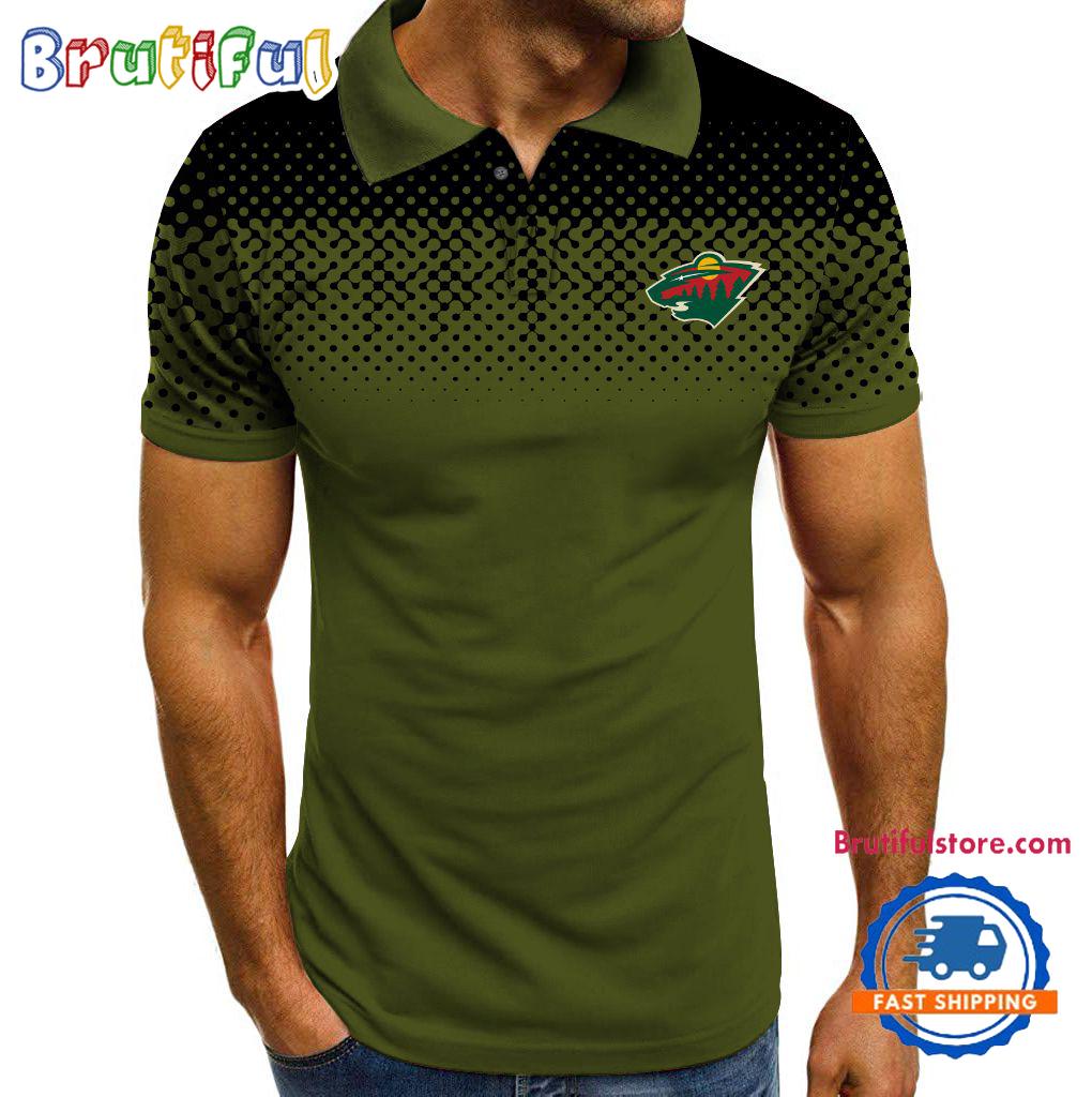NHL Minnesota Wild Hockey Team Limited Edition Polo Shirts
