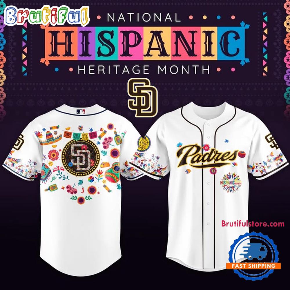 San Diego Padres National Hispanic Heritage Month 2025 Baseball Jersey