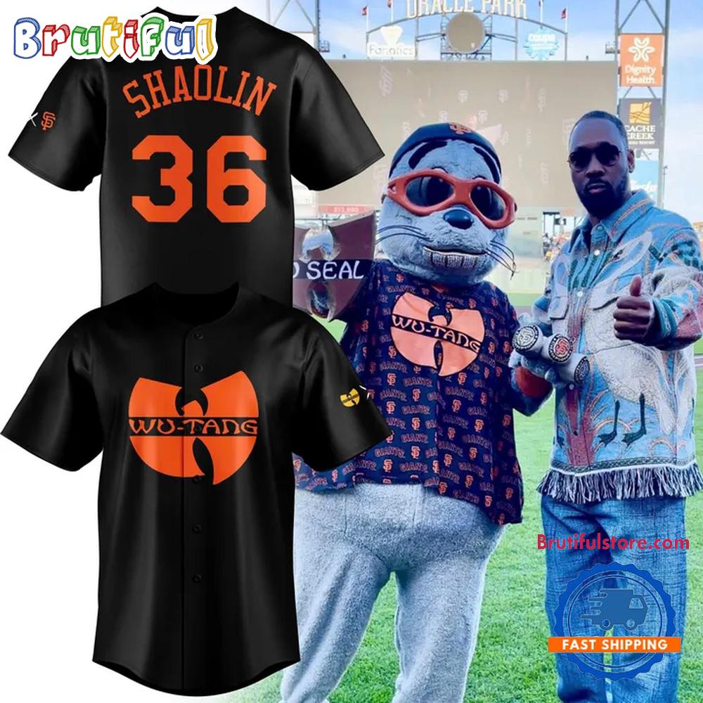 San Francisco Giants x Wu-Tang Clan Baseball Jersey