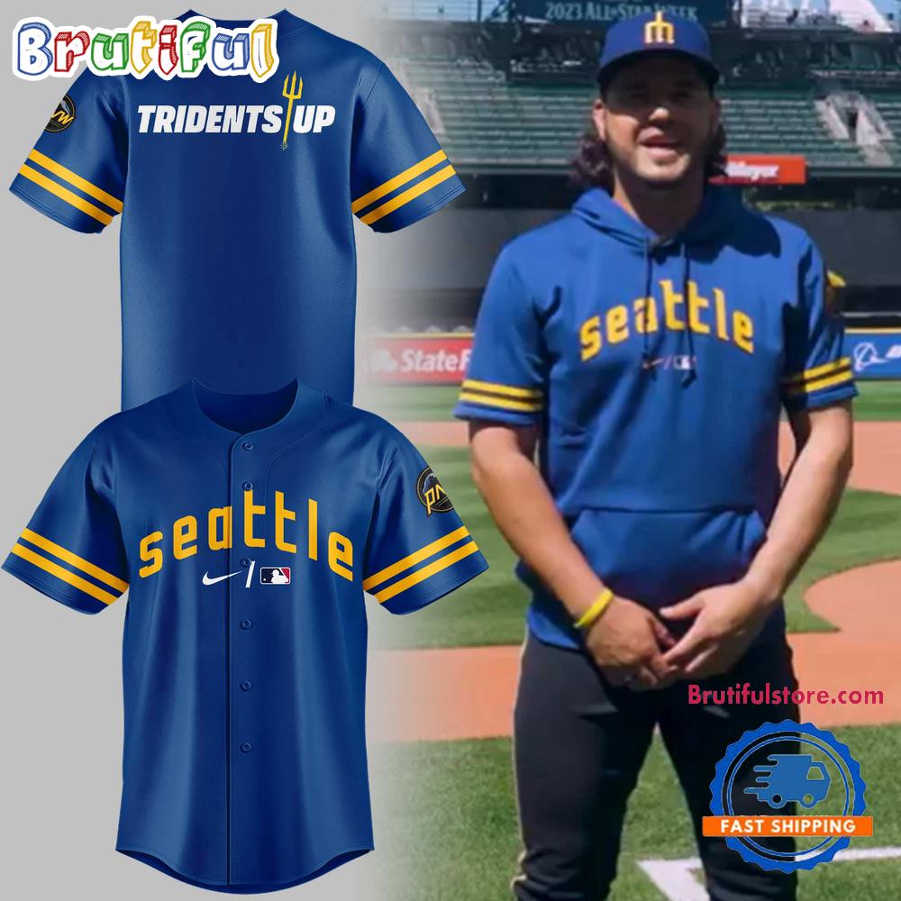 Seattle Mariners 2025 TRIDENTS UP Baseball Jersey