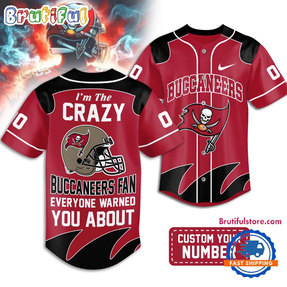 Tampa Bay Buccaneers 2026 NFL Crazy Football Fan Personalized Jersey Shirt
