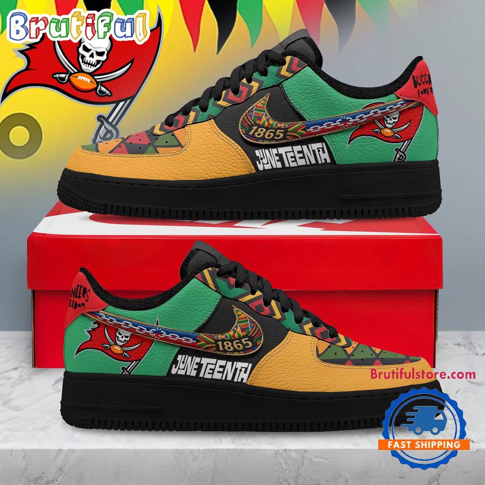 Tampa Bay Buccaneers 2026 NFL Juneteenth Air Force 1 Shoes Sneaker