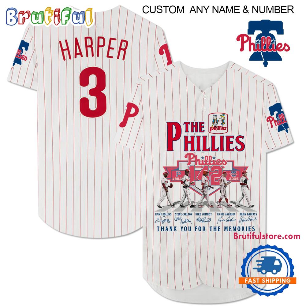 The 172th Anniversary Of The Name Philadelphia Phillies 2025 Baseball Jersey